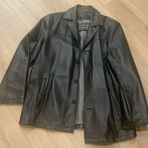 Leather Limited leather jacket, size L